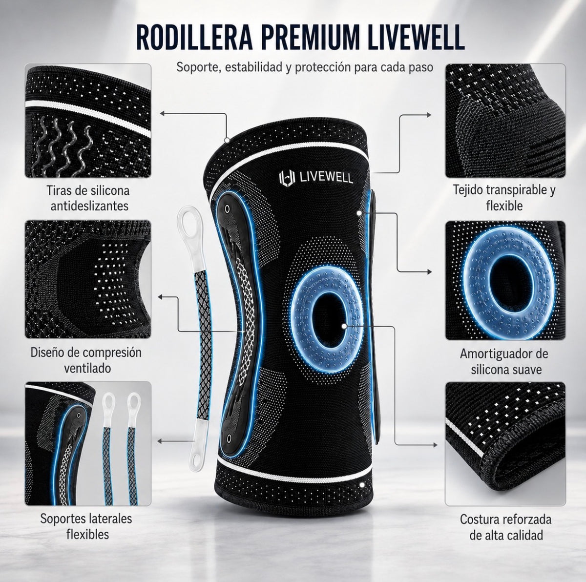 Rodillera Premium LiveWell