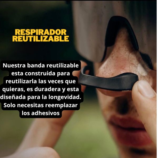 Clip Nasal Deportivo – Ayuda a respirar mejor y dormir más tranquilo